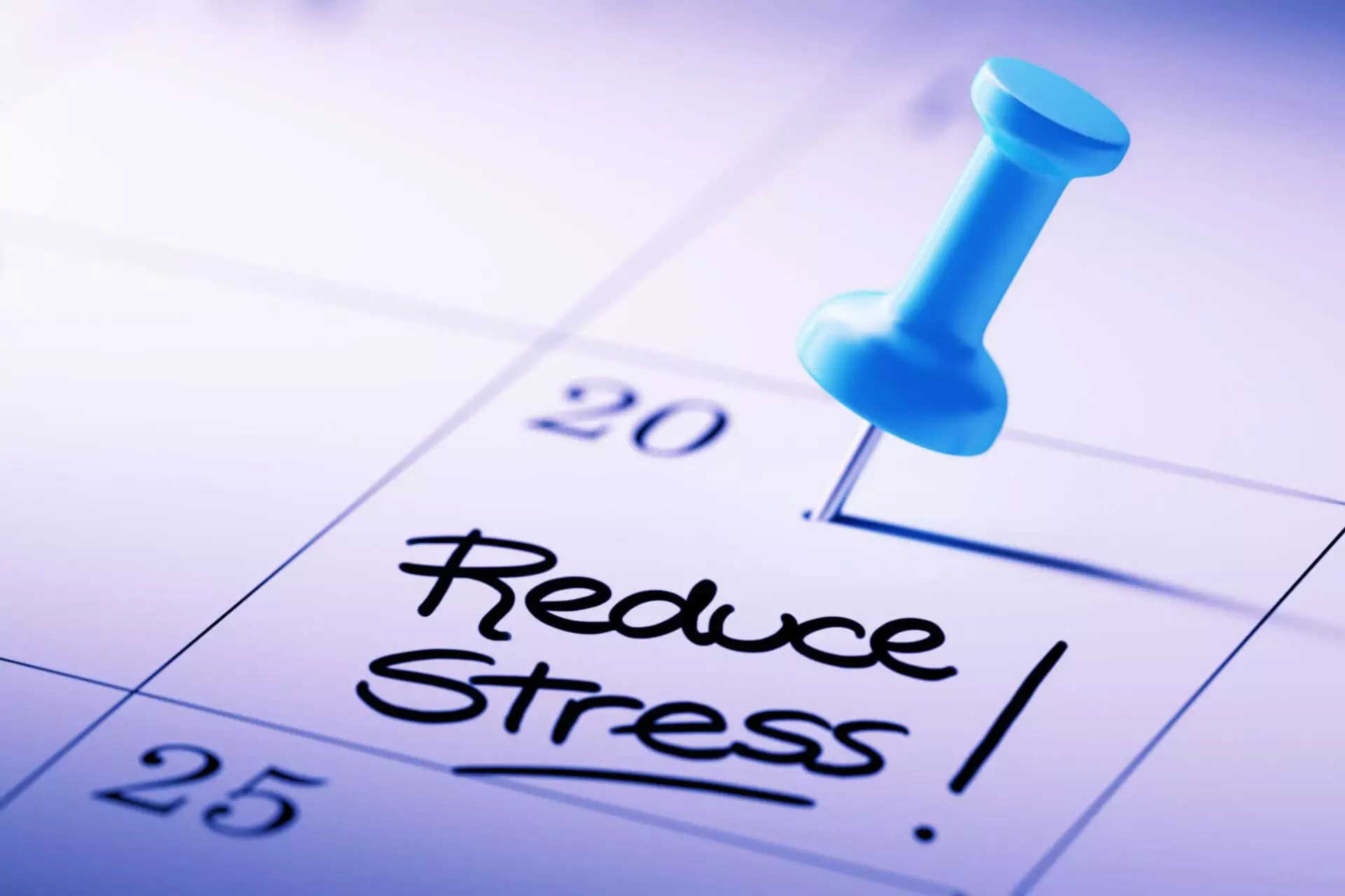 Get Comfortable with Stress Reduction